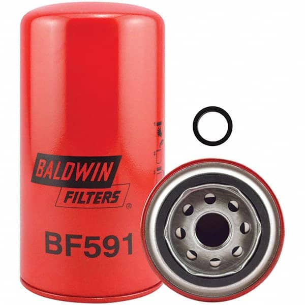 Baldwin Filters - 15/16 Thread 7-3/16" OAL x 3-11/16" OD Automotive Fuel Filter - Exact Tool & Supply
