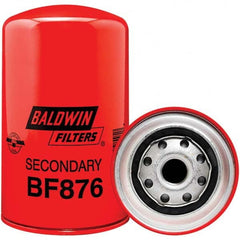 Baldwin Filters - 7/8 Thread 7-11/32" OAL x 4-1/4" OD Automotive Fuel Filter - Exact Tool & Supply