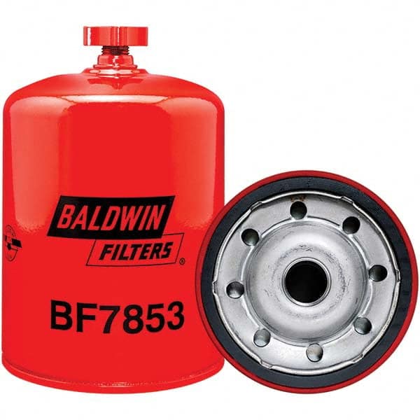 Baldwin Filters - 7/8 Thread 6-11/16" OAL x 4-1/4" OD Automotive Fuel Filter - Exact Tool & Supply