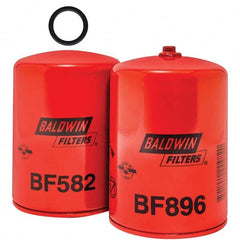 Baldwin Filters - 13/16 Thread 5-21/32" OAL x 3-11/16" OD Automotive Fuel Filter - Exact Tool & Supply