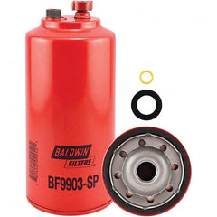 Baldwin Filters - 1 Thread 9-7/32" OAL x 4-1/4" OD Automotive Fuel/Water Separator Element - Exact Tool & Supply