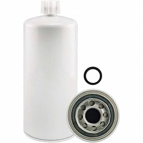 Baldwin Filters - 1-1/8 Thread 9-13/16" OAL x 3-11/16" OD Automotive Fuel/Water Separator Element - Exact Tool & Supply