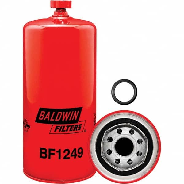 Baldwin Filters - 1 Thread 8-29/32" OAL x 3-11/16" OD Automotive Fuel/Water Separator Element - Exact Tool & Supply