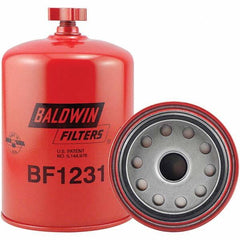 Baldwin Filters - 1 Thread 6-25/32" OAL x 4-5/16" OD Automotive Fuel/Water Separator Element - Exact Tool & Supply