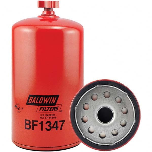 Baldwin Filters - 1 Thread 8-9/32" OAL x 4-1/4" OD Automotive Fuel/Water Separator Element - Exact Tool & Supply