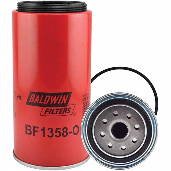 Baldwin Filters - 1 Thread 8-19/32" OAL x 4-13/32" OD Automotive Fuel/Water Separator Element - Exact Tool & Supply