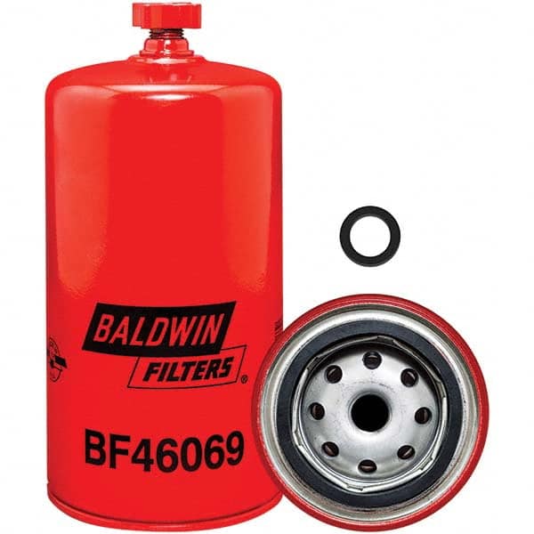Baldwin Filters - 7-31/32" OAL x 3-23/32" OD Automotive Fuel/Water Separator Element - Exact Tool & Supply