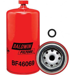 Baldwin Filters - 7-31/32" OAL x 3-23/32" OD Automotive Fuel/Water Separator Element - Exact Tool & Supply