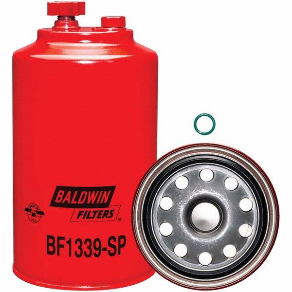 Baldwin Filters - 1 Thread 8-1/8" OAL x 4-9/32" OD Automotive Fuel/Water Separator Element - Exact Tool & Supply
