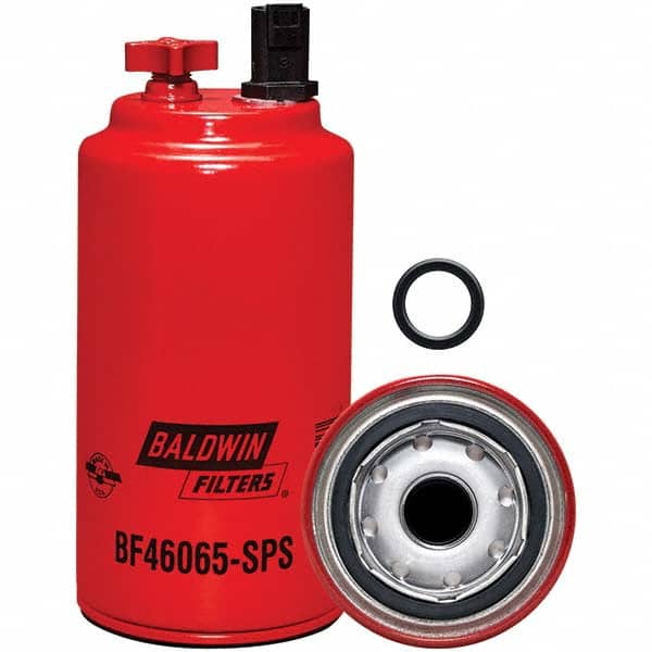 Baldwin Filters - 1 Thread 8-3/8" OAL x 3-21/32" OD Automotive Fuel/Water Separator Element - Exact Tool & Supply