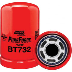 Baldwin Filters - 1-3/8 Thread 6-1/8" OAL x 3-3/4" OD Automotive Hydraulic Filter - Exact Tool & Supply