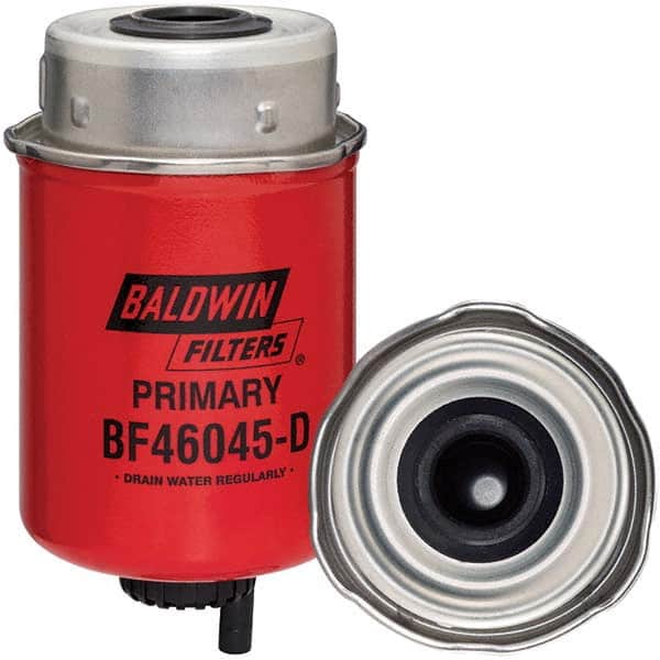 Baldwin Filters - 6-1/8" OAL x 3-1/8" OD Automotive Fuel/Water Separator Element - Exact Tool & Supply