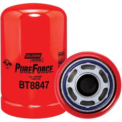 Baldwin Filters - 1-3/8 Thread 6-1/8" OAL x 3-3/4" OD Automotive Hydraulic Filter - Exact Tool & Supply