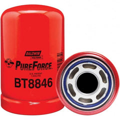 Baldwin Filters - 1-3/8 Thread 6-1/8" OAL x 3-3/4" OD Automotive Hydraulic Filter - Exact Tool & Supply