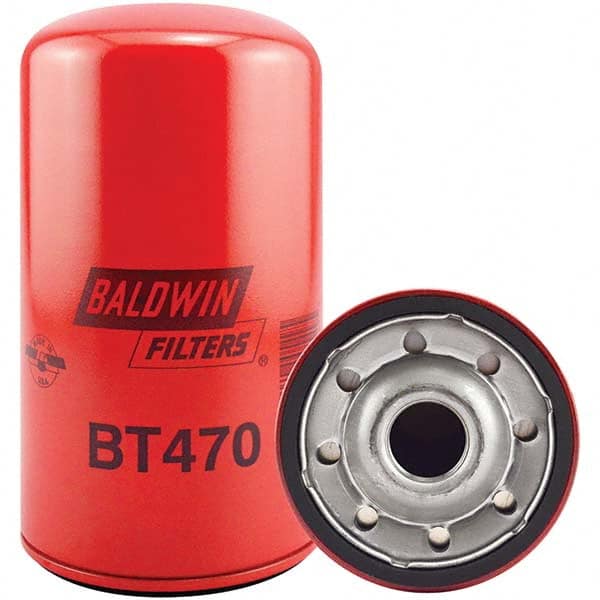Baldwin Filters - 1-1/8 Thread 7-3/8" OAL x 4-1/4" OD Automotive Hydraulic Filter - Exact Tool & Supply