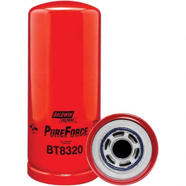 Baldwin Filters - 1-3/8 Thread 11-17/32" OAL x 4-23/32" OD Automotive Hydraulic Filter - Exact Tool & Supply