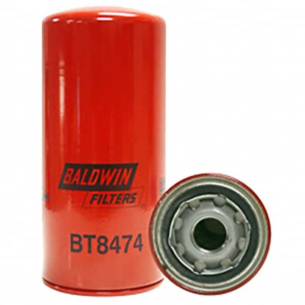 Baldwin Filters - 3/4 Thread 8-5/32" OAL x 3-11/16" OD Automotive Hydraulic Filter - Exact Tool & Supply
