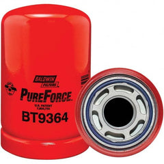 Baldwin Filters - 1-3/8 Thread 6-1/8" OAL x 3-3/4" OD Automotive Hydraulic Filter - Exact Tool & Supply