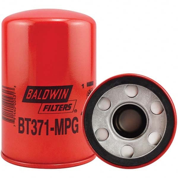 Baldwin Filters - 1-1/2 Thread 5-13/32" OAL x 3-13/16" OD Automotive Hydraulic Filter - Exact Tool & Supply