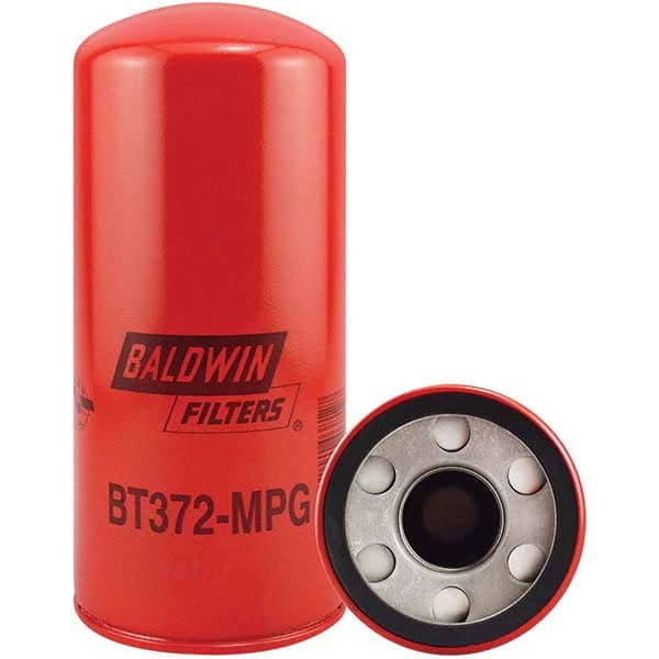 Baldwin Filters - 1-1/2 Thread 8-1/16" OAL x 3-11/16" OD Automotive Hydraulic Filter - Exact Tool & Supply