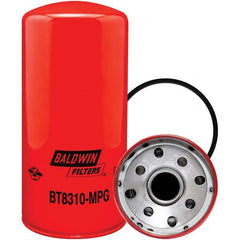 Baldwin Filters - 1-1/2 Thread 10-3/4" OAL x 5-1/16" OD Automotive Hydraulic Filter - Exact Tool & Supply