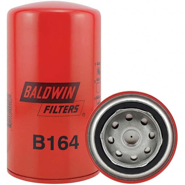 Baldwin Filters - 5/8 Thread 6-5/8" OAL x 3-11/16" OD Automotive Oil Filter - Exact Tool & Supply