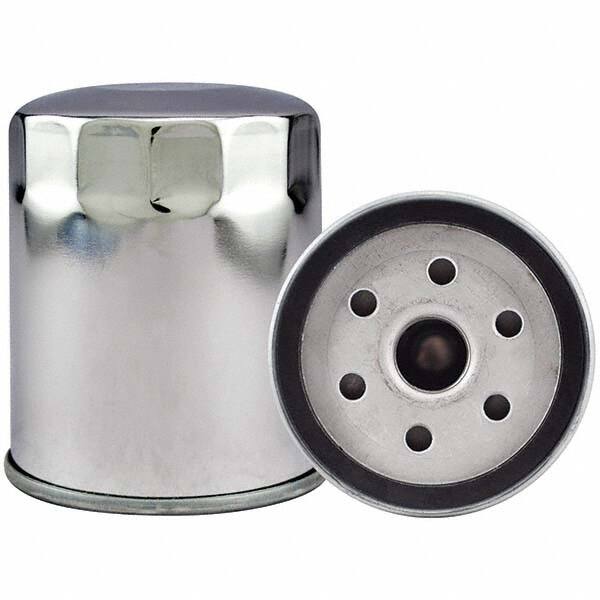 Baldwin Filters - 3/4 Thread 3-21/32" OAL x 3-1/8" OD Automotive Oil Filter - Exact Tool & Supply