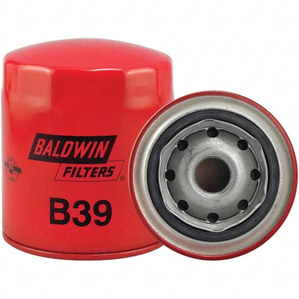 Baldwin Filters - 13/16 Thread 4-3/8" OAL x 3-11/16" OD Automotive Oil Filter - Exact Tool & Supply
