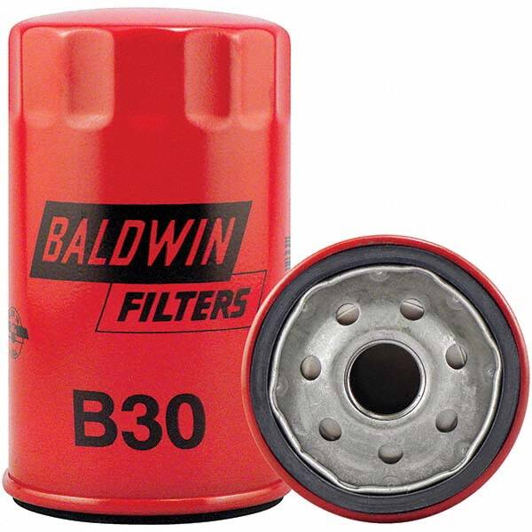 Baldwin Filters - 13/16 Thread 5-1/8" OAL x 3" OD Automotive Oil Filter - Exact Tool & Supply