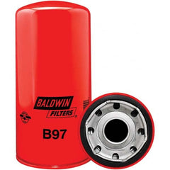 Baldwin Filters - 1-1/2 Thread 9-29/32" OAL x 4-21/32" OD Automotive Oil Filter - Exact Tool & Supply