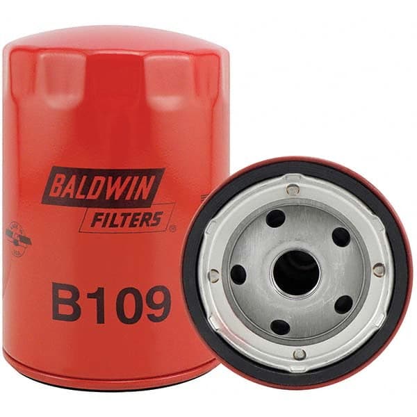 Baldwin Filters - M20 x 1.5 Thread 5-5/16" OAL x 3-3/4" OD Automotive Oil Filter - Exact Tool & Supply