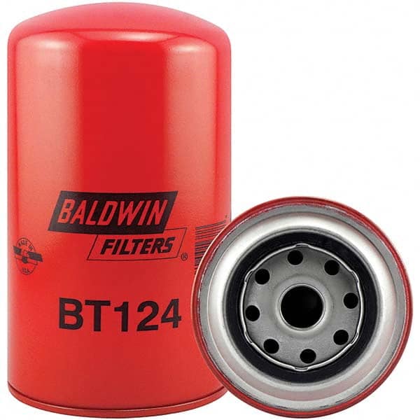 Baldwin Filters - 7/8 Thread 7-11/32" OAL x 4-1/4" OD Automotive Oil Filter - Exact Tool & Supply