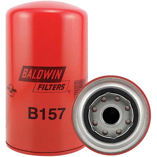 Baldwin Filters - 1 Thread 7-3/8" OAL x 4-1/4" OD Automotive Oil Filter - Exact Tool & Supply
