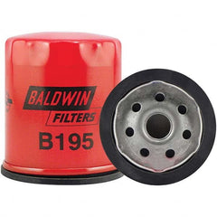 Baldwin Filters - M18 x 1.5 Thread 3-1/2" OAL x 3-1/8" OD Automotive Oil Filter - Exact Tool & Supply