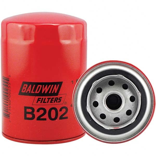 Baldwin Filters - M20 x 1.5 Thread 5-3/8" OAL x 3-11/16" OD Automotive Oil Filter - Exact Tool & Supply