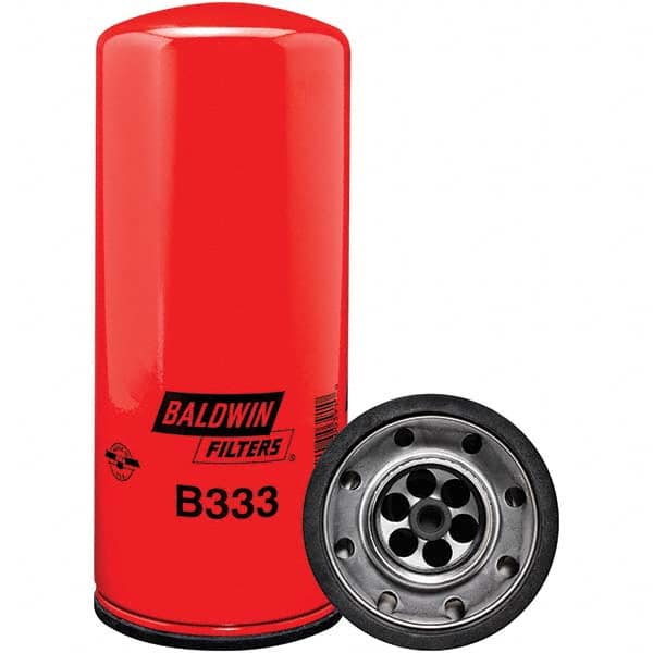 Baldwin Filters - 2-1/4 Thread 11-13/32" OAL x 4-21/32" OD Automotive Oil Filter - Exact Tool & Supply