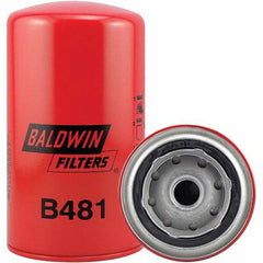 Baldwin Filters - 3/4 Thread 6-5/8" OAL x 3-11/16" OD Automotive Oil Filter - Exact Tool & Supply