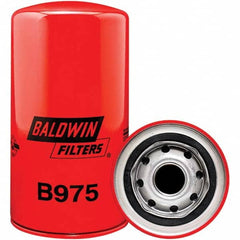 Baldwin Filters - 1 Thread 7-1/8" OAL x 3-11/16" OD Automotive Oil Filter - Exact Tool & Supply