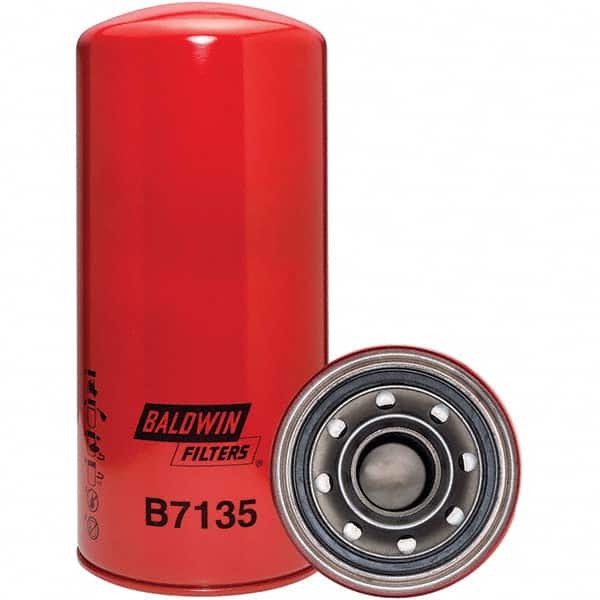 Baldwin Filters - M45 x 1.5 Thread 12-3/32" OAL x 5-3/8" OD Automotive Oil Filter - Exact Tool & Supply