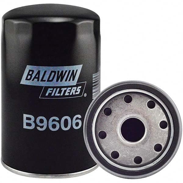 Baldwin Filters - 1-1/8 Thread 7-5/16" OAL x 4-1/2" OD Automotive Oil Filter - Exact Tool & Supply