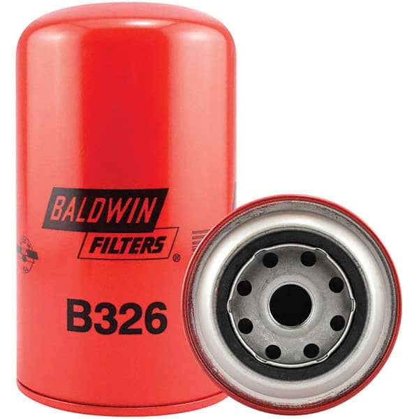 Baldwin Filters - 7/8 Thread 7-3/8" OAL x 4-1/4" OD Automotive Oil Filter - Exact Tool & Supply