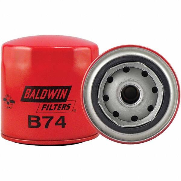Baldwin Filters - 3/4 Thread 3-31/32" OAL x 3-3/4" OD Automotive Oil Filter - Exact Tool & Supply