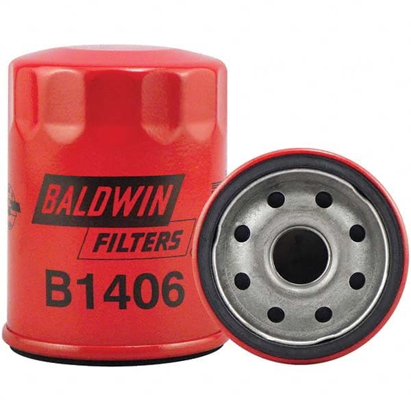 Baldwin Filters - 3/4 Thread 3-1/2" OAL x 2-11/16" OD Automotive Oil Filter - Exact Tool & Supply
