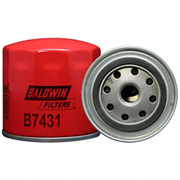 Baldwin Filters - 3/4 Thread 3-13/16" OAL x 3-3/4" OD Automotive Oil Filter - Exact Tool & Supply