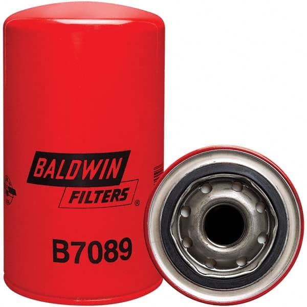 Baldwin Filters - 1 Thread 6-5/8" OAL x 3-11/16" OD Automotive Oil Filter - Exact Tool & Supply