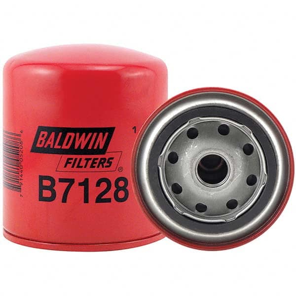 Baldwin Filters - 3/4 Thread 4-7/16" OAL x 3-11/16" OD Automotive Oil Filter - Exact Tool & Supply