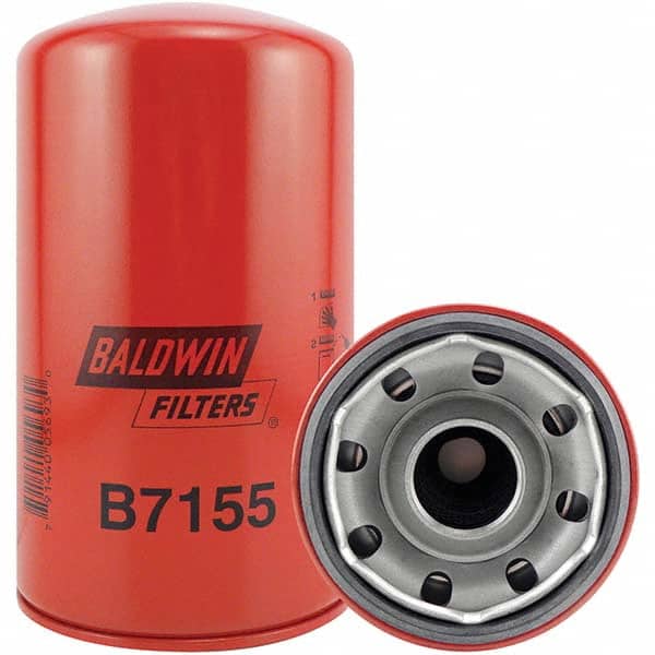 Baldwin Filters - 1-1/2 Thread 8-1/8" OAL x 4-21/32" OD Automotive Oil Filter - Exact Tool & Supply