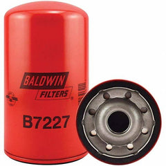 Baldwin Filters - 1-1/8 Thread 7-3/8" OAL x 4-1/4" OD Automotive Oil Filter - Exact Tool & Supply