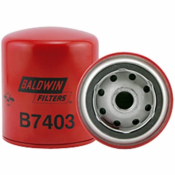 Baldwin Filters - 3/4 Thread 4-3/8" OAL x 3-11/16" OD Automotive Oil Filter - Exact Tool & Supply