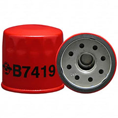 Baldwin Filters - M20 x 1.0 Thread 2-5/8" OAL x 2-21/32" OD Automotive Oil Filter - Exact Tool & Supply